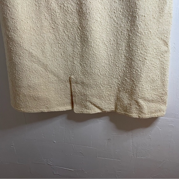 Vintage 1950s Cream Knit Cardigan and Skirt Set​ - Picture 10 of 16